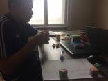 Prace uczniów z gimnazjum origami sonobe i zwykłego origami